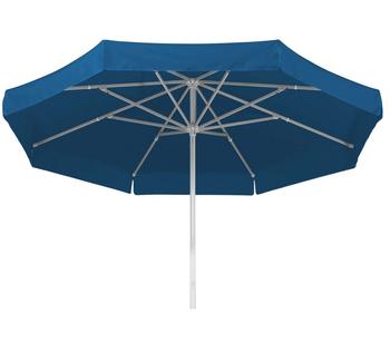 Schneider Gastro Sonnenschirm Jumbo, rund, Ø400 cm, Blau - Aluminium, Polyester