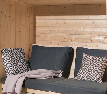 Weka Sitzkissen für Sitzlaube, 2er-Set