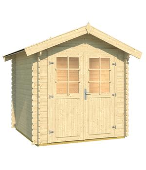 Weka Gartenhaus 209 Gr. 1, ca. B253/H244/T234 cm, Natur - Fichtenholz
