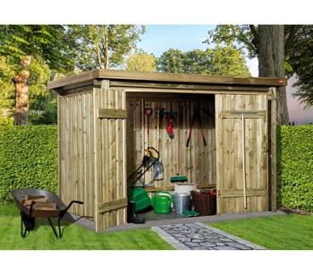 Weka Lagerhaus 607 A, ca. B308/H223/T257 cm