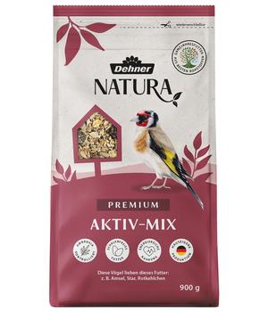 Dehner Natura Premium Wildvogelfutter Ganzjahresfutter Aktiv-Mix, 900 g