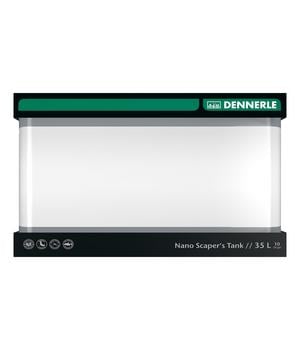 DENNERLE Aquarium-Set Nano Scaper's Tank, 35 l, Schwarz