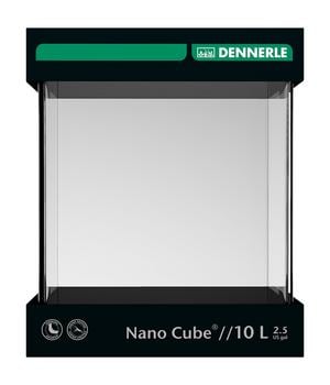 DENNERLE Mini-Aquarium Set Nano Cube , Schwarz