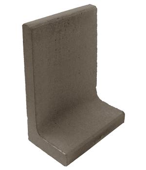 Diephaus L-Stein, anthrazit - Beton