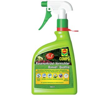 COMPO Rasenunkraut-Vernichter Banvel® Quattro, 1 Liter