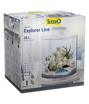 Tetra AquaArt LED Explorer-Line Crayfish, weiß, 30 l