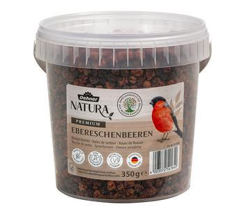2 x Dehner Natura Premium Wildvogelfutter Ebereschenbeeren, 350 g - Mindestbestellmenge: 2 Stk.