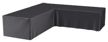 AeroCover Loungesethülle L-Form, 300x300x100xH 70 cm, Dunkelgrau - Polyester