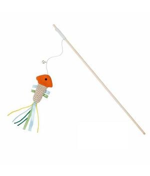 Dehner Lieblinge Katzenspielzeug Spielangel Qualli