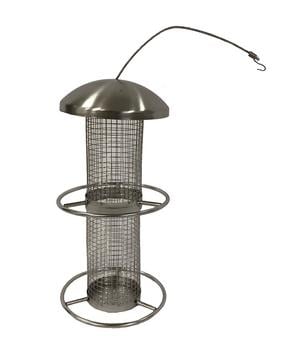 Dehner Natura Premium Futtersäule Domestico - Edelstahl