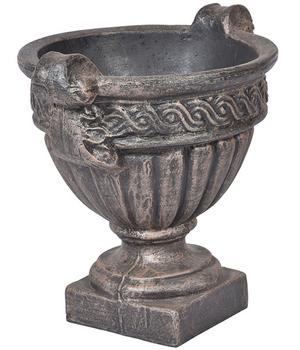 Roto Kunststoff-Pflanztopf Vase S, bronze, ca. Ø37/H39,5 cm