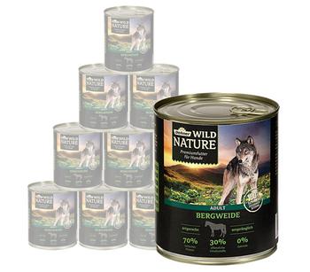 Dehner Wild Nature Nassfutter für Hunde Bergweide Adult, Pferd