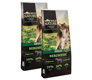 Dehner Wild Nature Trockenfutter für Hunde Bergweide Adult