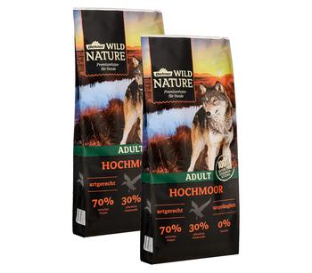 Dehner Wild Nature Trockenfutter für Hunde Hochmoor Adult