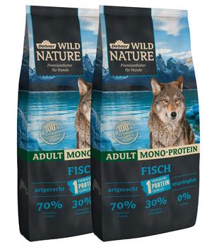 Dehner Wild Nature Trockenfutter für Hunde Mono-Protein Adult