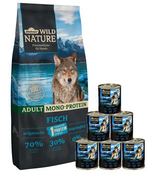 Dehner Wild Nature Futter für Hunde Gebirgssee-Set
