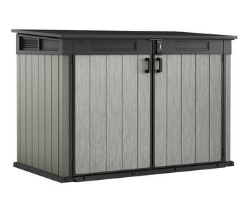 Keter Universal-Aufbewahrungsbox Grande Store 2100 Liter, ca. B190,5/H132,5/T109,3 cm, Grau - Polyethylen