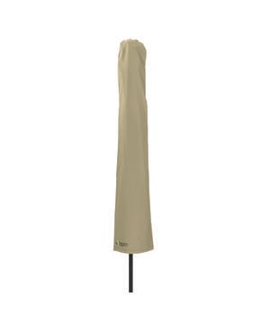 tepro Universal Abdeckhaube für Sonnenschirm, Ø 40, H 130 cm, Beige - Polyester