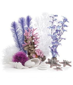 biOrb Aquariumdeko Decor Set 30 l Pink Ocean