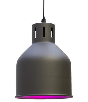 Venso Lampenschirm Saga für Pflanzenlampe, Dunkelgrau - Metall