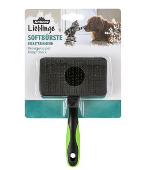 Dehner Lieblinge Softbürste, selbstreinigend