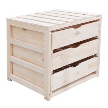 Habau Obst- und Gemüsehorde, ca. B50/H45/T40 cm