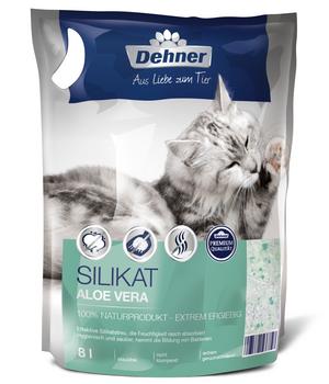 Dehner Premium Katzenstreu Silikat mit Aloe Vera - Naturmaterial