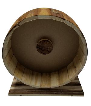 Dehner Lieblinge Holzlaufrad Shift, ca. B29/H31/T14 cm - Holz
