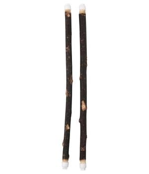 Dehner Lieblinge Vogel-Sitzstangen, 2er-Set - Holz / Kunststoff