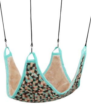 Dehner Lieblinge Hängematte Hammock - Nylon / Kunstfell