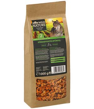 Dehner Wild Nature BARF-Ergänzungsfutter für Hunde Süßkartoffelwürfel