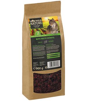 Dehner Wild Nature BARF-Ergänzungsfutter für Hunde Rote Beete Würfel