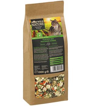 Dehner Wild Nature BARF-Ergänzungsfutter für Hunde Flocken-Mix Pastinake-Kürbis