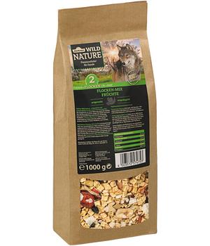 Dehner Wild Nature BARF-Ergänzungsfutter für Hunde Flocken-Mix Früchte