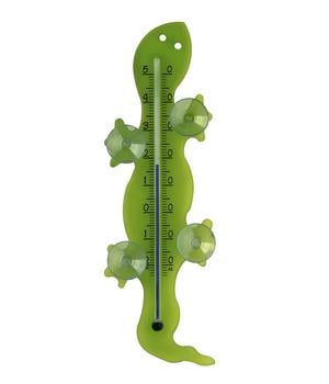 TFA Gecko Fensterthermometer analog, Hellgrün - Kunststoff