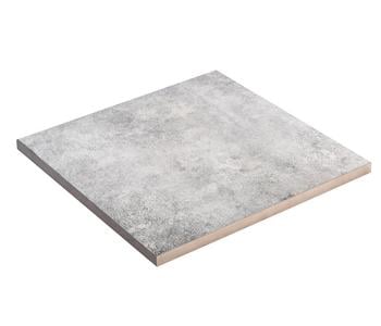 Diephaus Terrassenplatte Ceramia, ca. B60/H3/T60 cm, Grau - Keramik