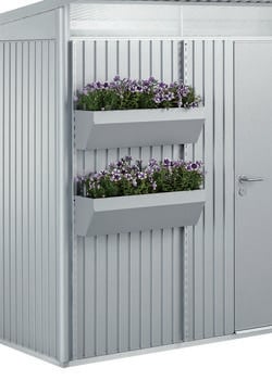 Biohort FloraBoard, 2 Stück, Silber - Metall