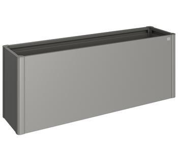 Biohort Metall HochBeet 2x0,5, ca. B201/H77/T53 cm, Quarzgrau -