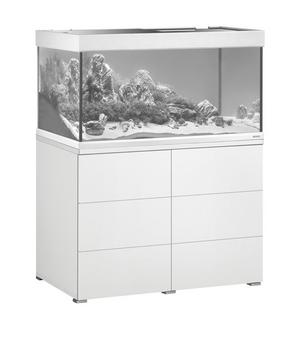 EHEIM Aquarium Unterschrank Proxima 250, ca. B101/H75/T51 cm, Weiß - Holz