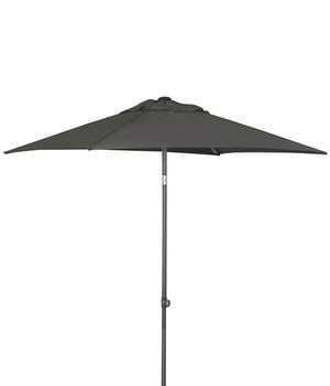 Dehner Sonnenschirm Andros, rechteckig, ca. B210/T150 cm, Dunkelgrau - Aluminium / Polyester
