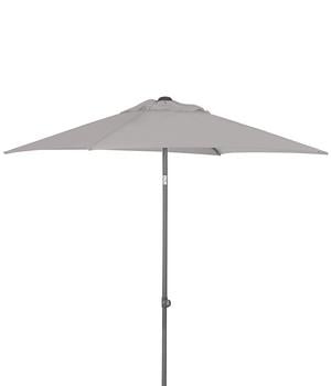 Dehner Sonnenschirm Andros, rechteckig, ca. B210/T150 cm, Taupe - Aluminium / Polyester
