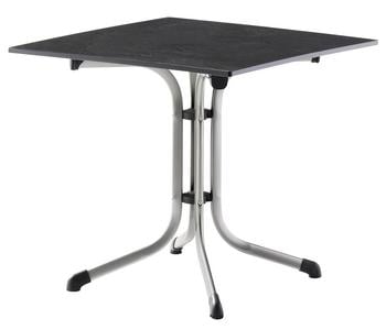 Sieger Klapptisch Boulevard mit vivodur®-Platte, ca. B80/H73/T80 cm