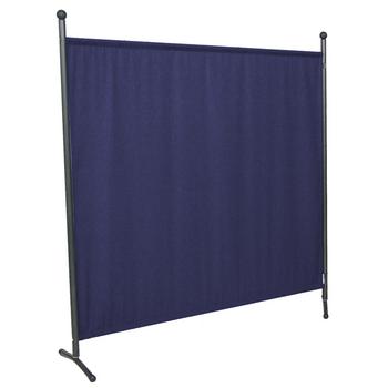 Angerer Stellwand groß, 178 x cm, Dunkelblau - Stahl, Polyacryl