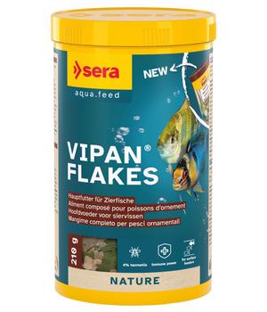 sera Fischfutter Vipan Flakes, 1 l