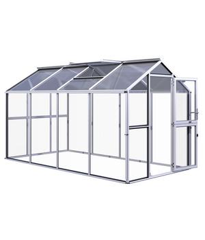 KGT Gewächshaus Galant IV, ESG + HKP