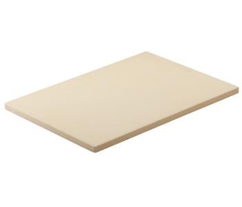 Rößle Pizzastein rechteckig, 42 x 30 1,5 cm, Beige - Schamotte