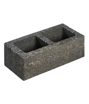 10 x Diephaus Mauerstein LISCO ECO, 45 22,5 16,5 cm, Dunkelgrau - Beton - Mindestbestellmenge: 10 Stk.