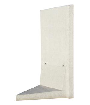 Diephaus L-Eckstein Bewehrt, Grau - Beton