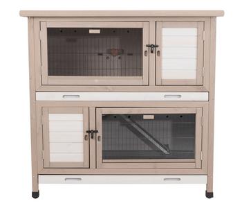 Trixie Natura Kleintierstall mit Wärmedämmung, ca. B116/H113/T65 cm