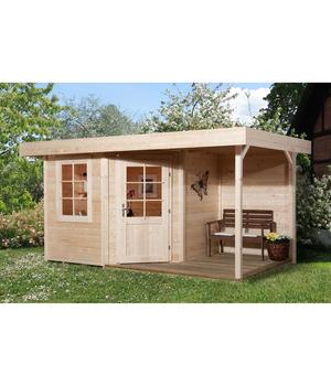 Weka Designhaus 213 A+ Gr. 2, ca. B500/H259/T339 cm, Natur - Massivholz